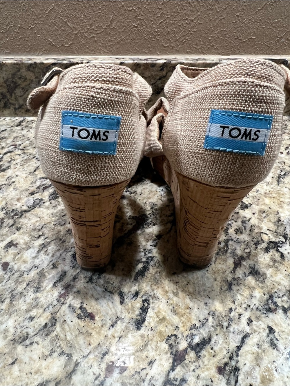 TOMS Sienna wedge sandals